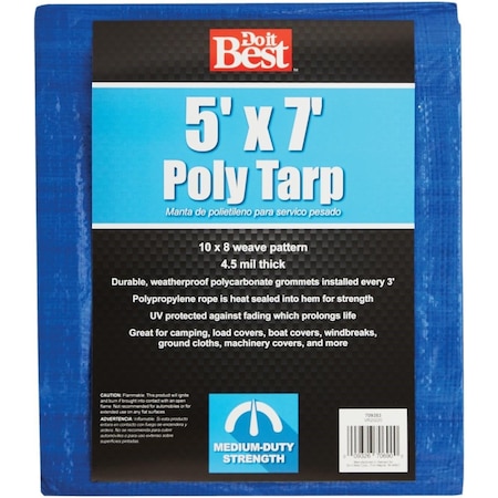 All-Source Medium Duty Tarp, Blue 709353